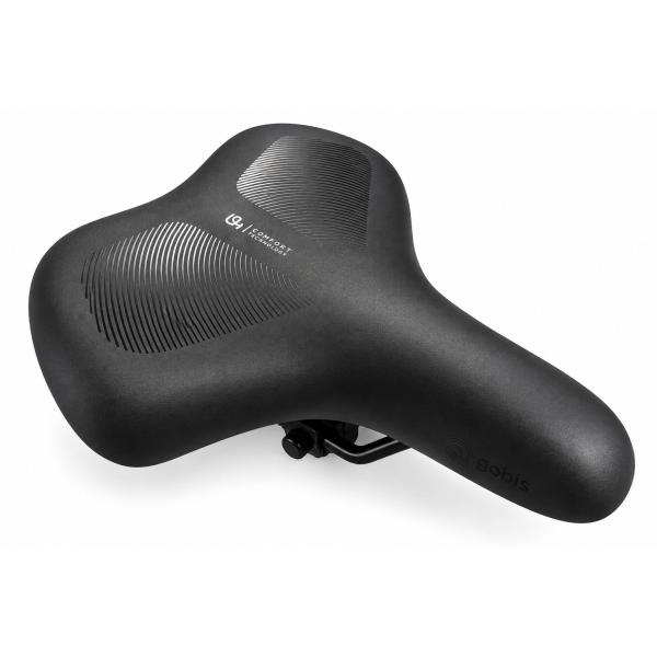 Седалка Selle Royal Orbis Relax 265×230 мм – стоманени релси, черна